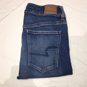 Medium/ dark wash American Eagle jeans